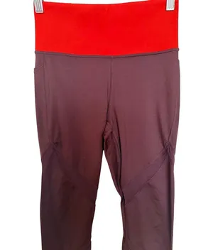 Athleta Women’s Tenacity 7/8 Tight in Powerlift Size S Antique Burgundy 487732 thumbnail 6