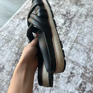 Women's Black Strappy Sandals Size 9 thumbnail 7