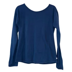 Z By‎ Zella Long Sleeve Top Medium Blue Athletic Tee Soft Stretch Activewear thumbnail 1