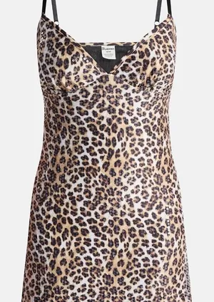No Boundaries - Leopard Print Mini Dress thumbnail 1