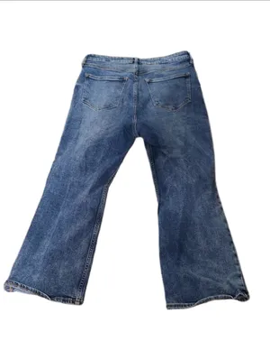 Old Navy Higher High Rise Flare Jeans Size 10 thumbnail 5