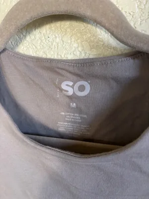 Brown Simple Tee Size M thumbnail 4