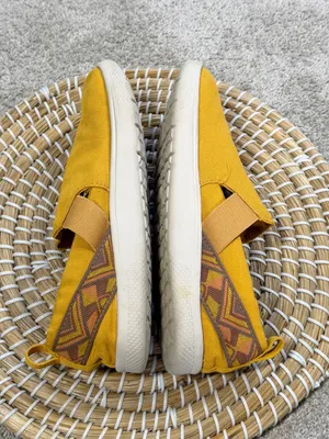 Teva Women’s Voya Slip On Shoes Flat Lightweight in Yellow Sunflower 7 thumbnail 7
