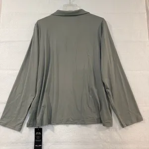 Women’s Long Sleeve Golf Polo 2XL Gray V-Neck Sport Top Jack Smith NEW thumbnail 4