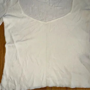 GAUGE81 Long‎ Sleeve Sweetheart Neck Shirt Ivory Off White Small thumbnail 4