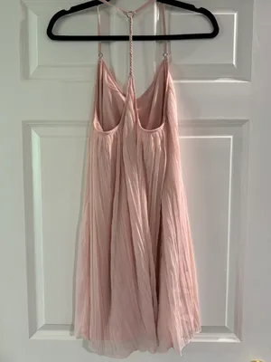 Abercrombie Pink Chiffon Mini Dress thumbnail 2