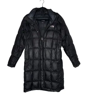 The North Face Metropolis Parka Women Medium Black Good Down Puffer Jacket thumbnail 1