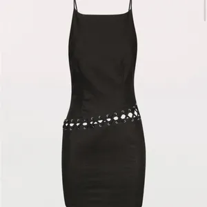 Peppermayo Black Studded Mini Dress thumbnail 2