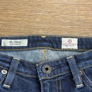 AG Adriano Goldschmied Stevie Jeans Women's 27R Low Rise Slim Straight Made USA thumbnail 6