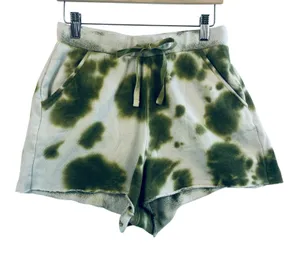 Intimately Free People Tie Dye Lounge Shorts‎ Cozy Sherpa Cottagecore XS thumbnail 1