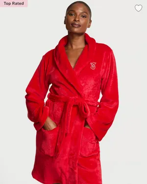 Victoria’s Secret red robe thumbnail 3