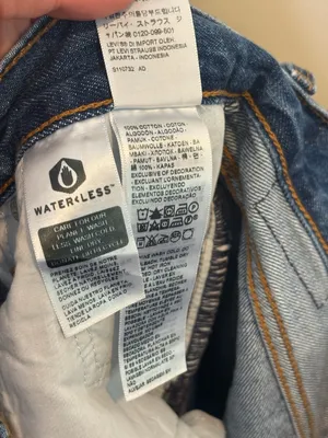 Levi’s Low Pro Straight Leg Distressed Jeans thumbnail 9