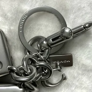 Coach Metallic Dice Keychain thumbnail 5