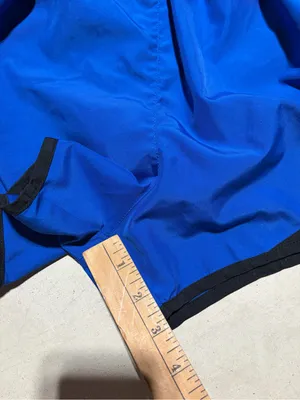 Nike Blue Athletic Running Shorts medium thumbnail 4