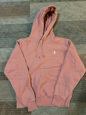 Pink Champion Hoodie thumbnail 1