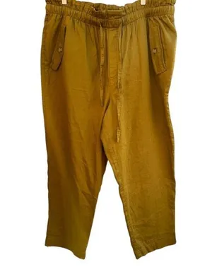 LOFT Outlet High Rise Straight Leg Cotton Joggers thumbnail 1