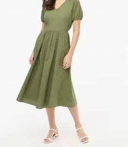 J crew lace trim midi dress thumbnail 5