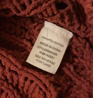 Moon and madison thick cable crochet knit sweater thumbnail 4