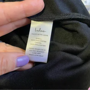 NWOT Lulus Blooming For Love Black Floral Embroidered Midi Dress thumbnail 6