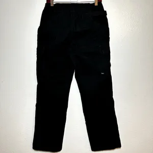 5.11 Tactical Taclite Pro Pants 30" Cargo Ripstop Mid Pockets Straight Black 6R thumbnail 6