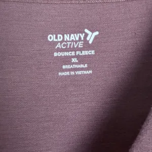 Old Navy Active Sweatshirt Women XL Mauve Fleece Relaxed Pastel Layer Gym Fall thumbnail 6