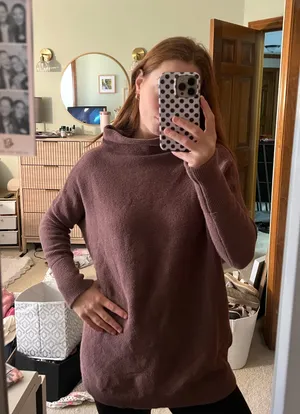 Free People Mockneck Sweater thumbnail 1