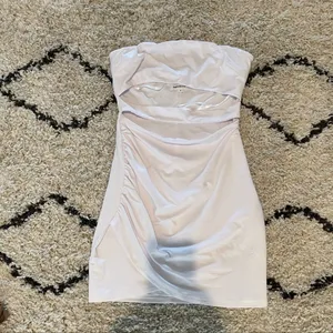 superdown Mini Dress in White thumbnail 5