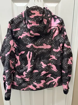 DC Snow ski Jacket size XS pink gray camo thumbnail 11