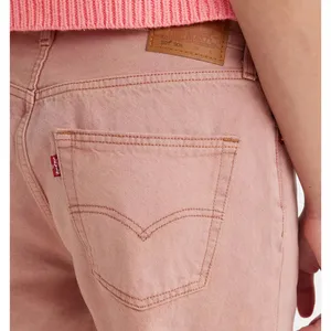 NWT Levi's 90s Women's Colored Denim Jeans Botanical Sunflower Pink 31X32 thumbnail 2