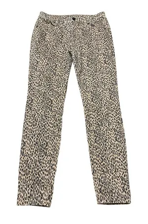 The Limited Jeans Womens Size 6R Animal Print Mid Rise Skinny Pants thumbnail 1