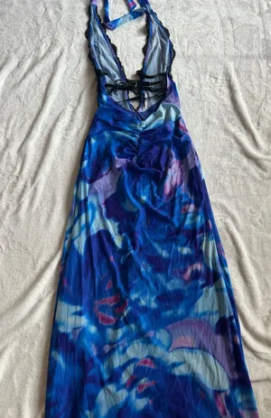 Outcast Clothing Bonnie Maxi Dress in La Luna thumbnail 6