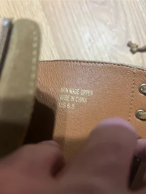 INA Mi.im Tan Suede Lace-Up Chunky Heel Ankle Boots thumbnail 11