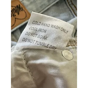 White Fox "Love To Dream" Denim Mini Skirt in a Light Blue Wash size large thumbnail 8