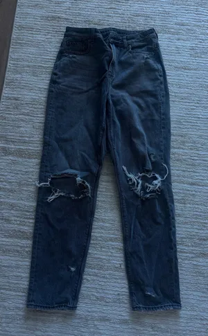American eagle highest rise mom jeans thumbnail 1