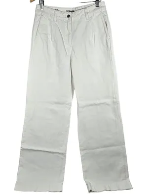 J. Crew Wide-leg essential jean in white denim 28 NWT‎ thumbnail 1