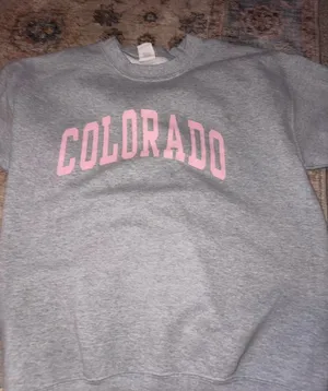 sweatshirt colorado Gray Size M thumbnail 1