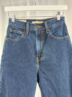 Levi's 70's High Slim Straight Jeans in Dark‎ able Size 25 thumbnail 5