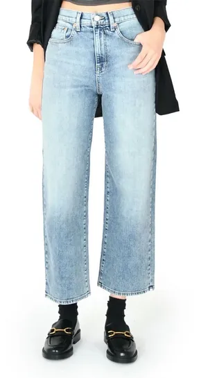 NWT Anthropologie Modern American Savannah‎ High Rise Wide Leg Cape Blue Size 26 thumbnail 1