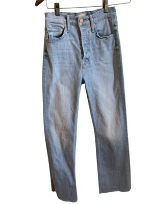 MOTHER The Tripper Ankle Fray Island Time Jeans 24 thumbnail 4