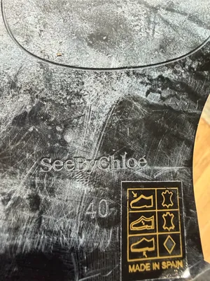 See by Chloe Black Hana Sandals thumbnail 4