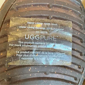 UGG Anila Wool Lined Leather Brown Clog‎ Slip On Shoes Brown Comfort 7 thumbnail 7