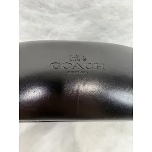 Coach New York Black Hard Clamshell Sunglasses‎ Eyeglasses Case thumbnail 2