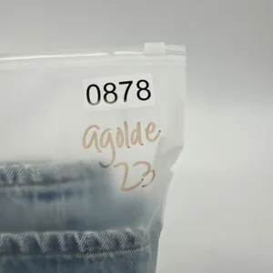 AGOLDE Riley High Rise Straight Crop Jeans Light‎ Wash Distressed 23 A056B-811 thumbnail 10