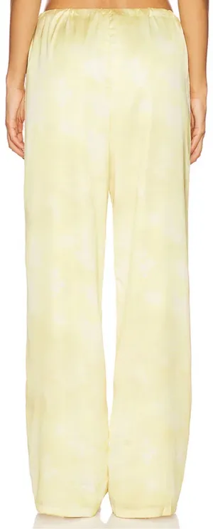 Revolve Lyra Print Pant in Panna Cotta thumbnail 2