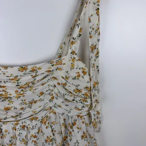 Reformation Avni Floral Tiered Sundress Small Yellow Cottage Feminine Coquette thumbnail 3