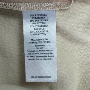 Faherty Sherpa Cobble Hill Quarter Zip Pullover Cream Small EUC‎ thumbnail 4