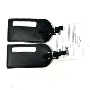MR. & MRS. luggage tags, NWT Black thumbnail 4