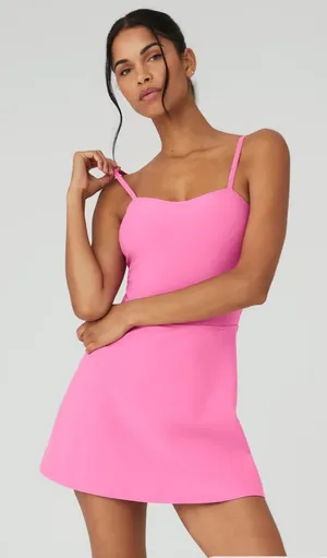 Alo Yoga Dress Courtside Alosoft Tennis thumbnail 1