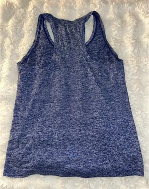 Under Armour Blue Razor Back Tank Top Small thumbnail 5