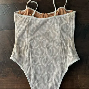 White Fox Corset Bodysuit thumbnail 10